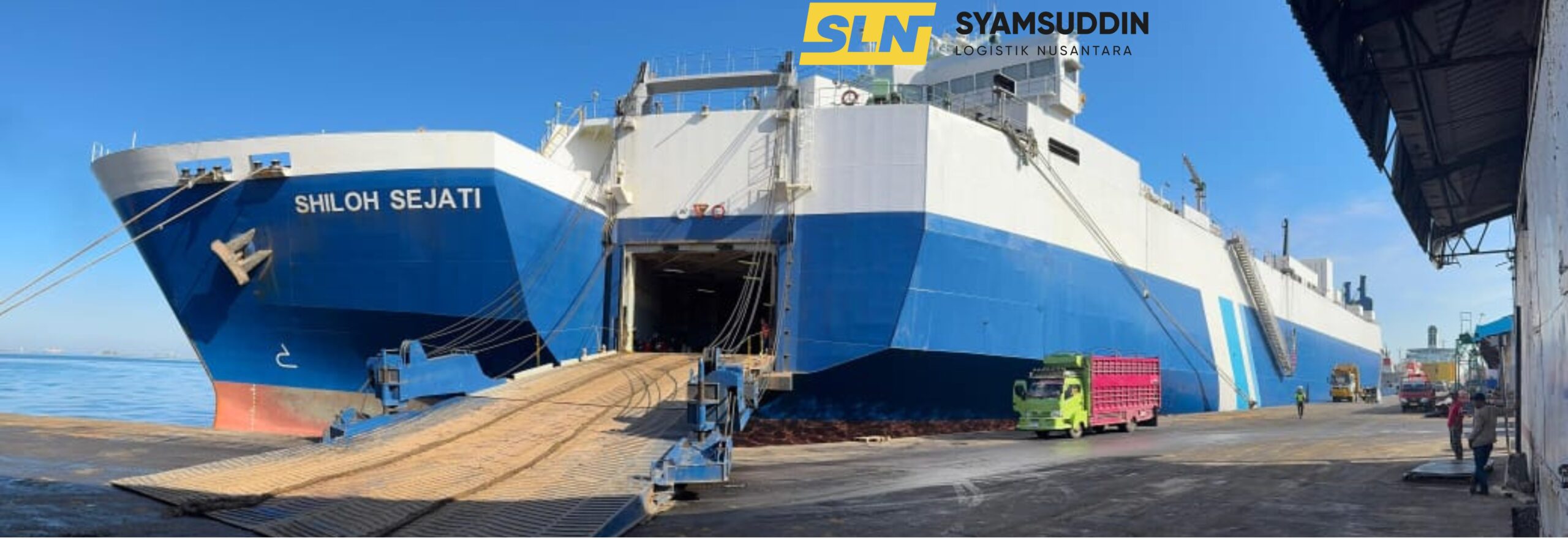 Armada Kapal RoRo Jakarta Makassar SLN Logistik