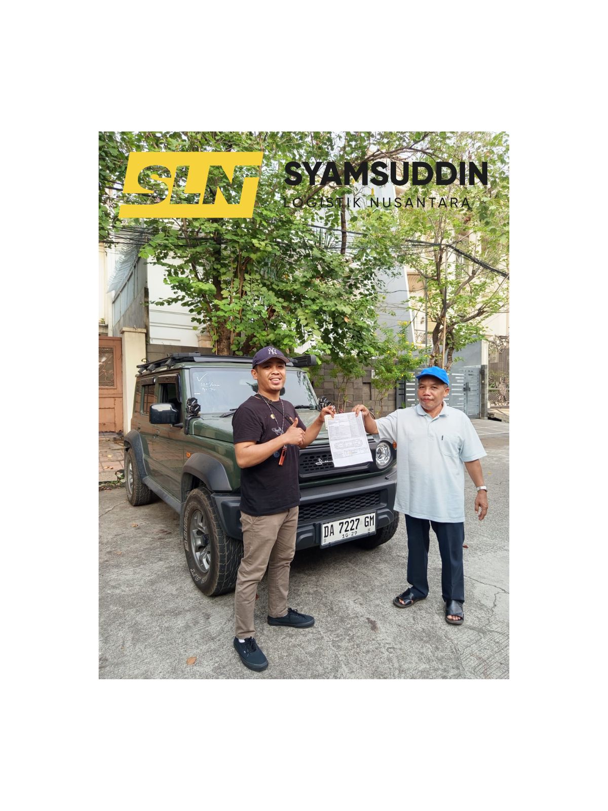 Serah Terima Kirim Mobil Jakarta ke Palangka Raya SLN Logistik