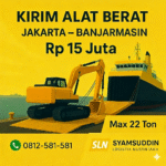 kirim alat berat banjarmasin
