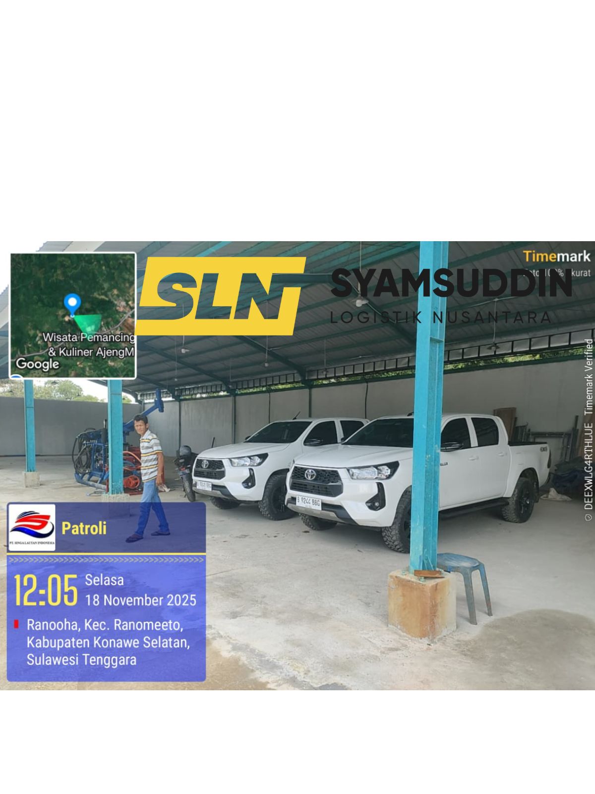 Pengiriman Unit Mobil Operasional Proyek Konawe SLN Logistik
