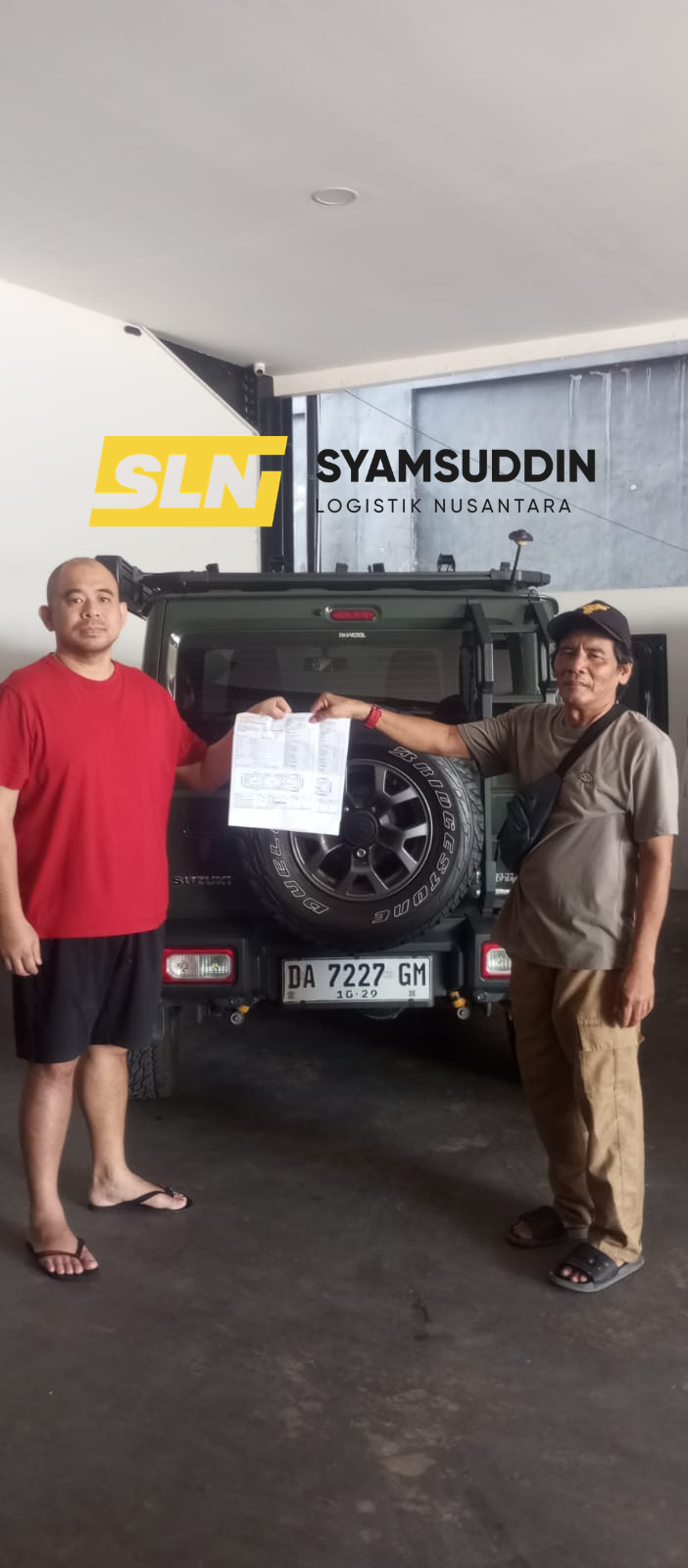 Proses Penjemputan Mobil di Jabodetabek SLN Logistik