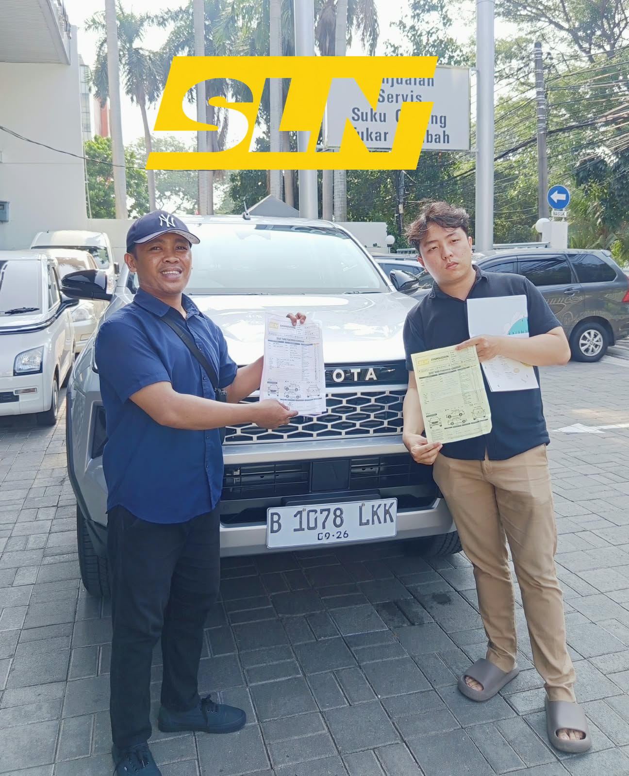 Pengambilan Toyota Hilux Tujuan Morowali SLN Logistik